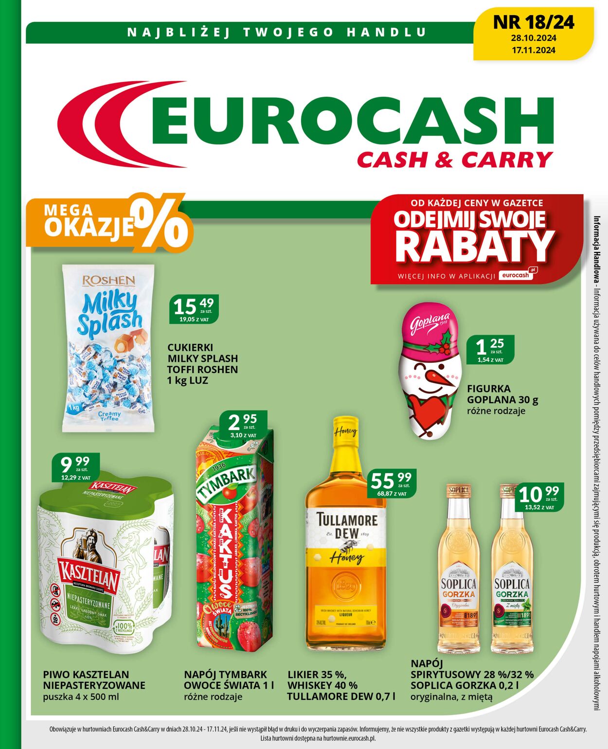 Gazetka Eurocash 28.10.2024 - 17.11.2024