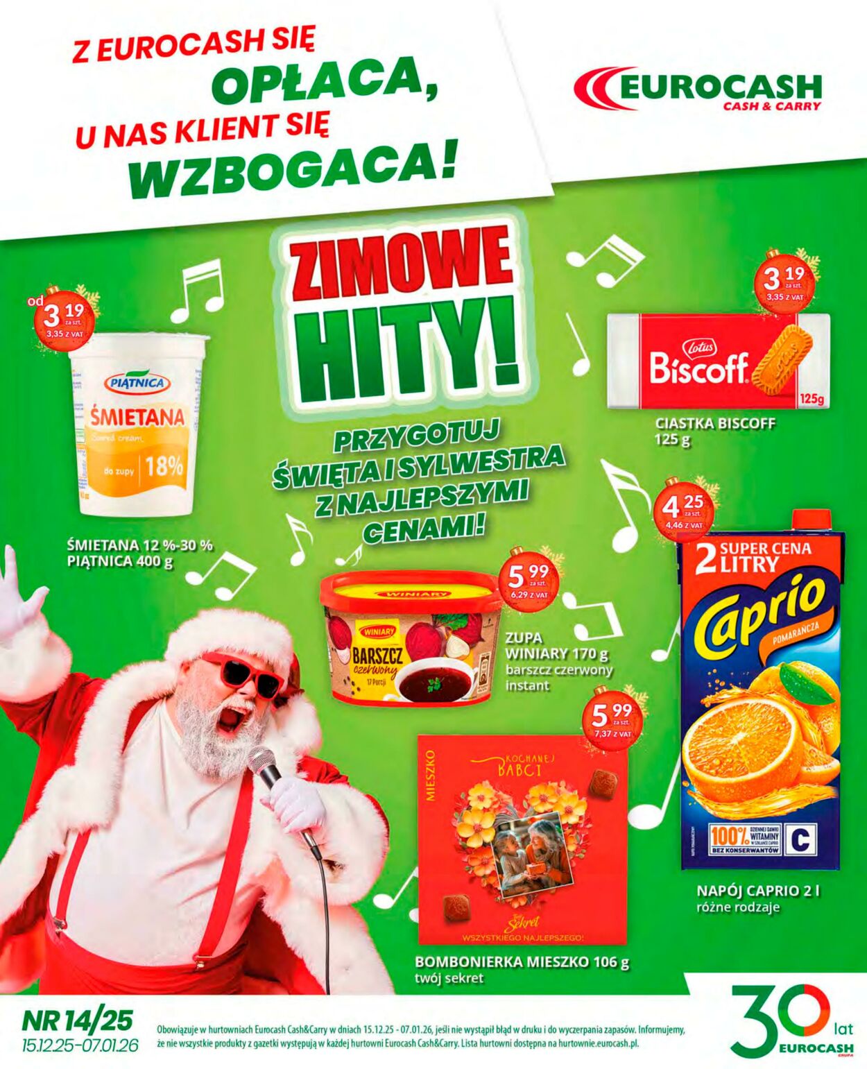 Gazetka Eurocash 15.12.2025 - 07.01.2026