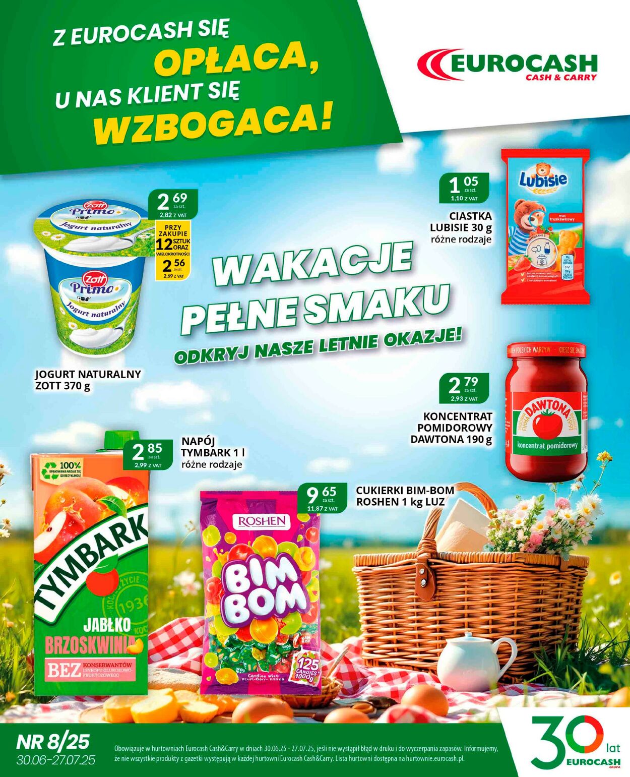 Gazetka Eurocash 30.06.2025 - 27.07.2025