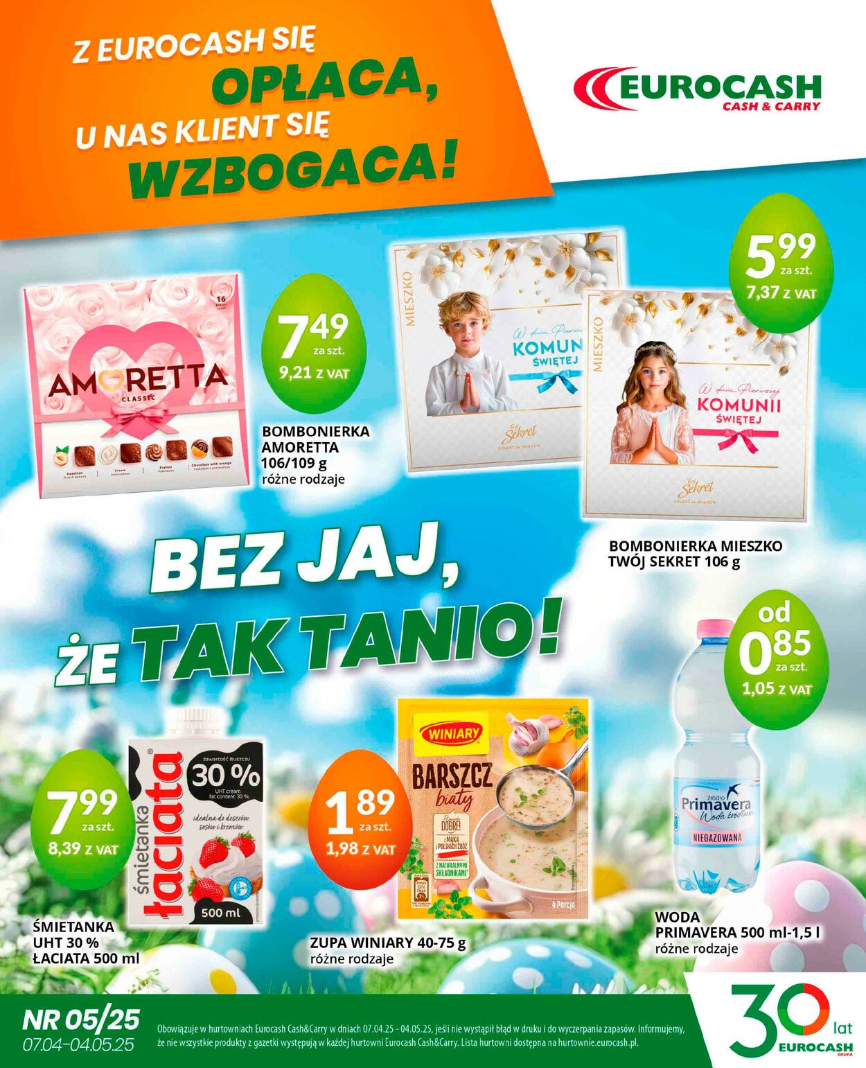 Gazetka Eurocash 07.04.2025 - 04.05.2025