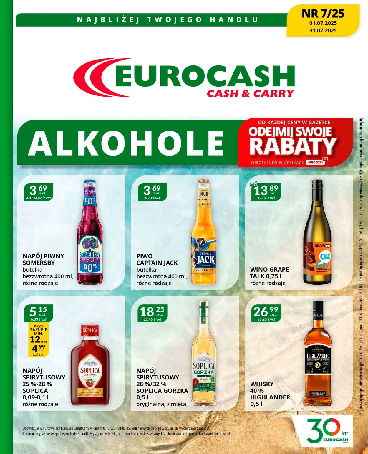 Gazetka Eurocash 01.07.2025 - 31.07.2025
