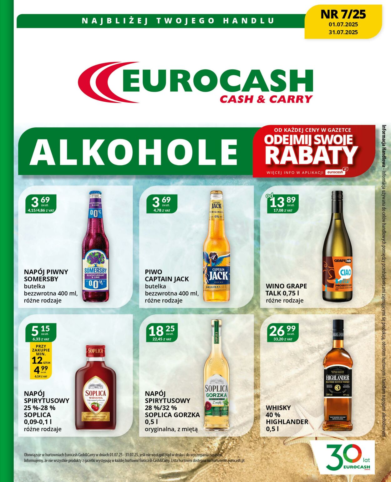Gazetka Eurocash 01.07.2025 - 31.07.2025