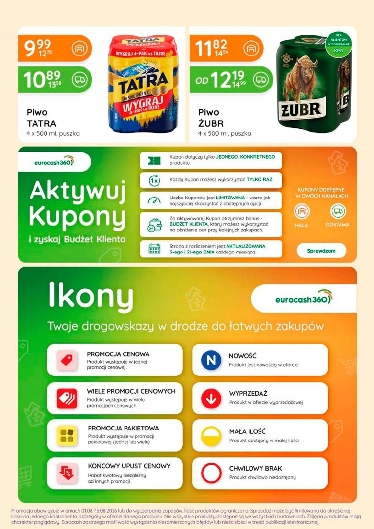 Gazetka Eurocash 01.08.2026 - 15.08.2026