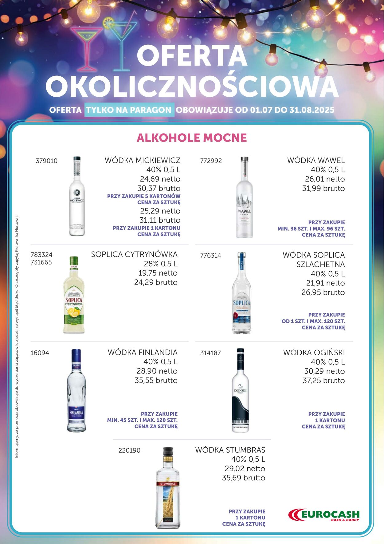 Gazetka Eurocash 01.07.2025 - 31.08.2025