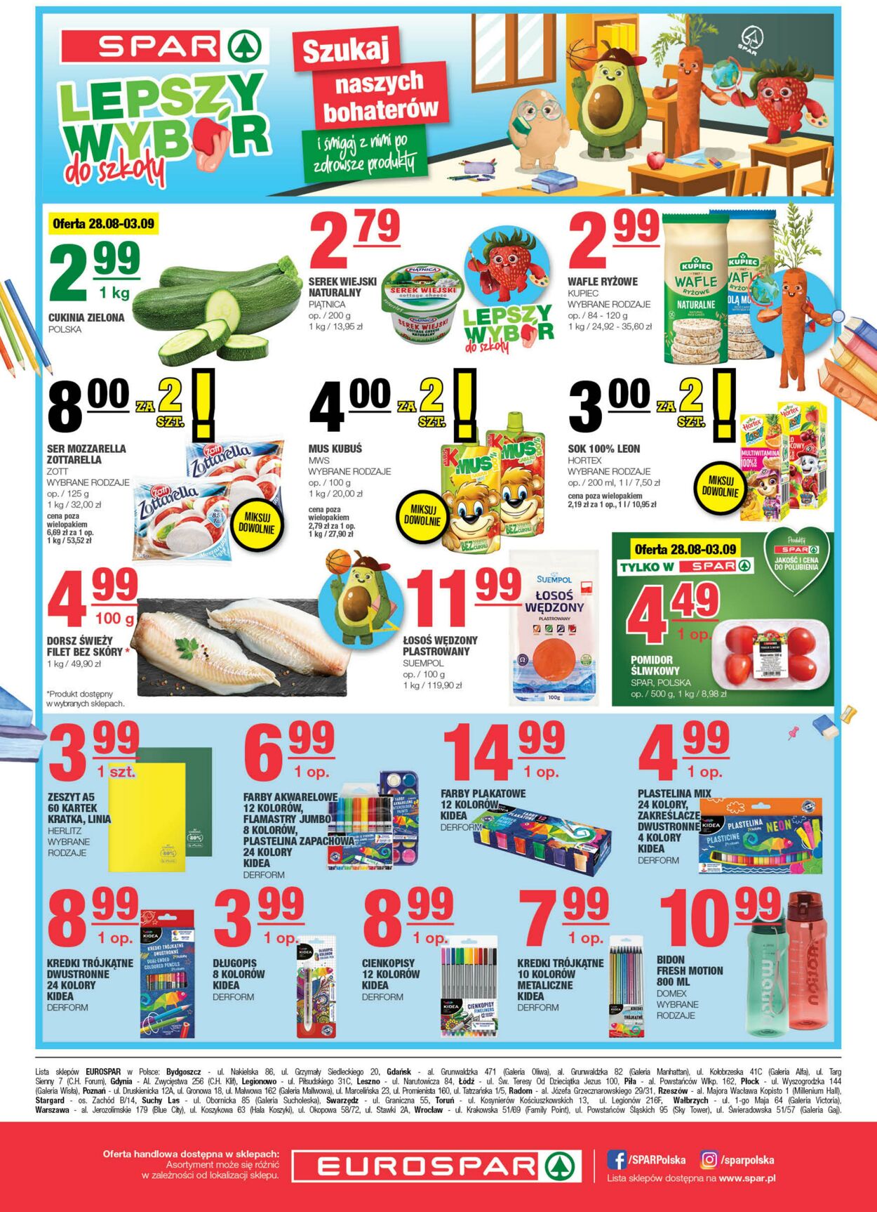 Gazetka Eurospar 28.08.2024 - 08.09.2024