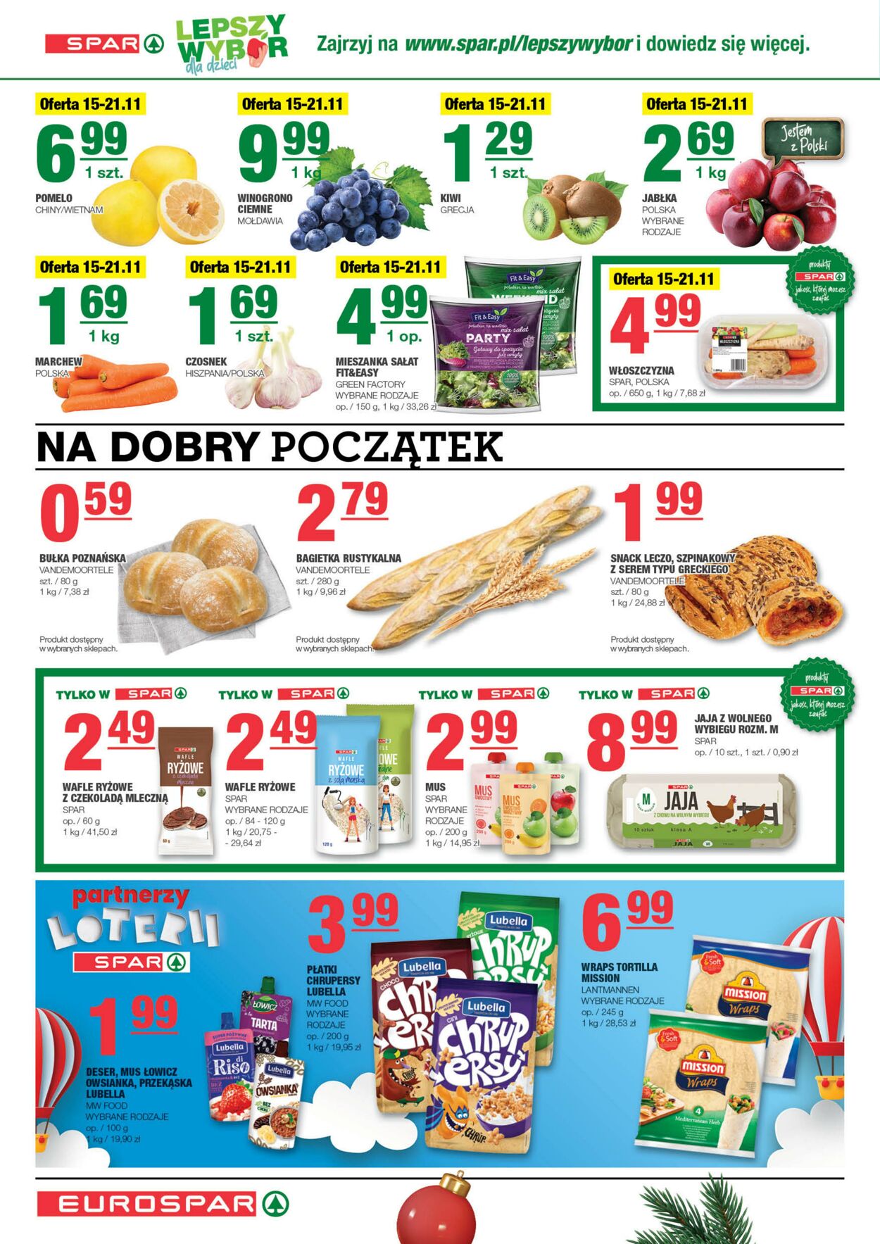 Gazetka Eurospar 15.11.2023 - 26.11.2023