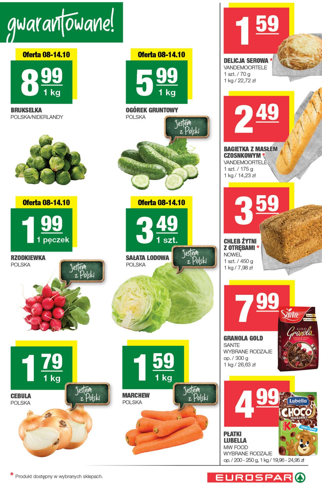 Gazetka Eurospar 08.10.2025 - 19.10.2025