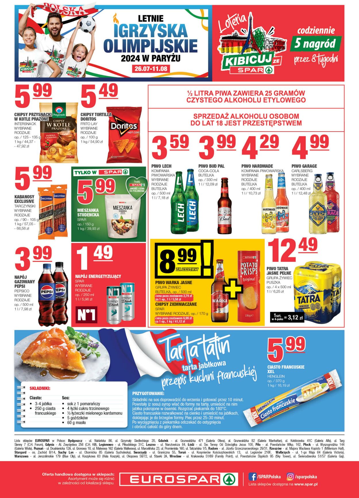 Gazetka Eurospar 17.07.2024 - 28.07.2024