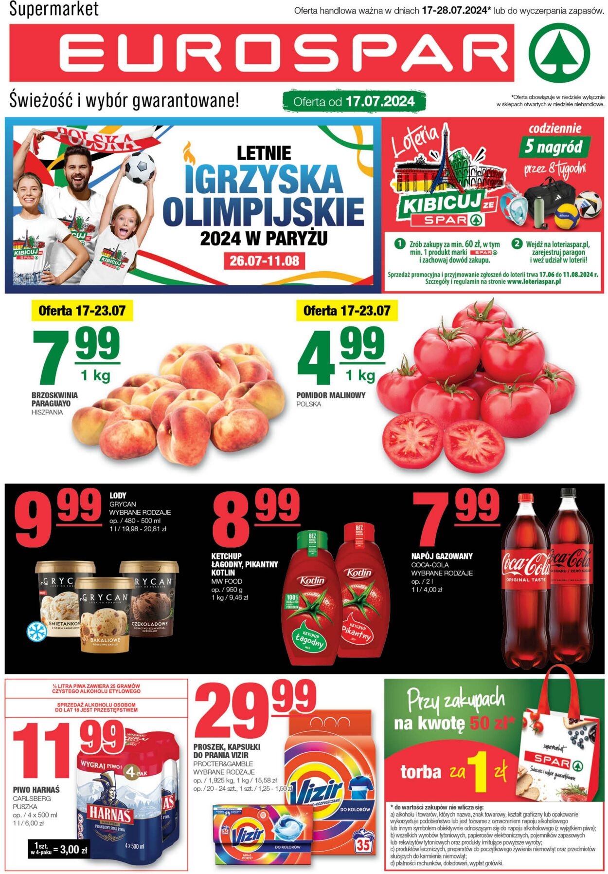 Gazetka Eurospar 17.07.2024 - 28.07.2024