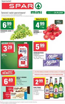 Gazetka Eurospar 24.09.2025 - 05.10.2025