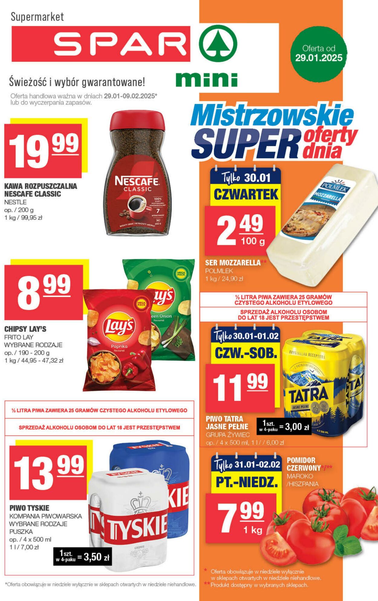 Gazetka Eurospar 29.01.2025 - 09.02.2025