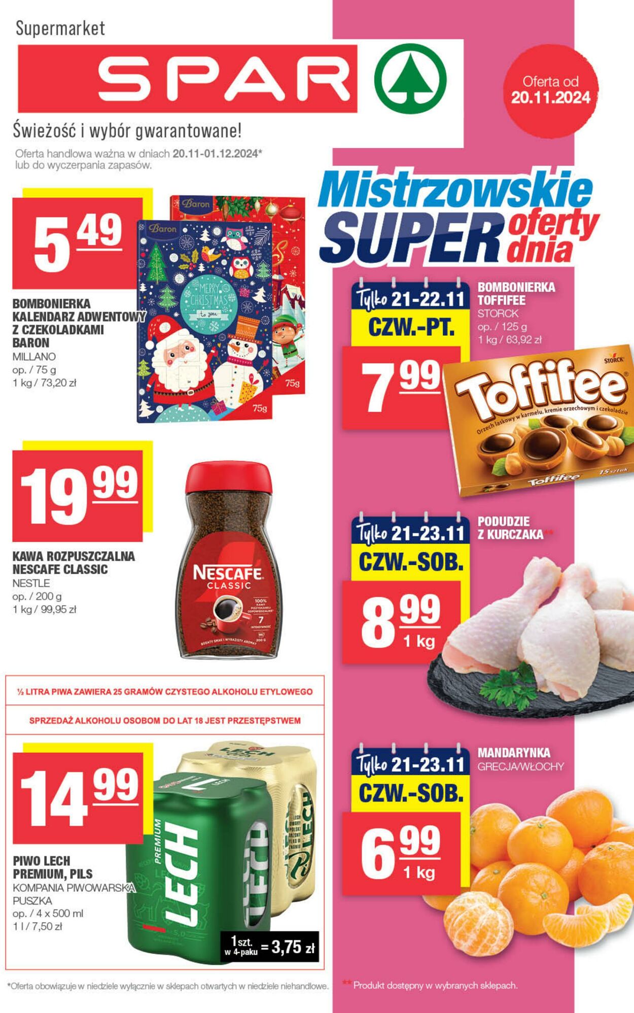 Gazetka Eurospar 20.11.2024 - 01.12.2024