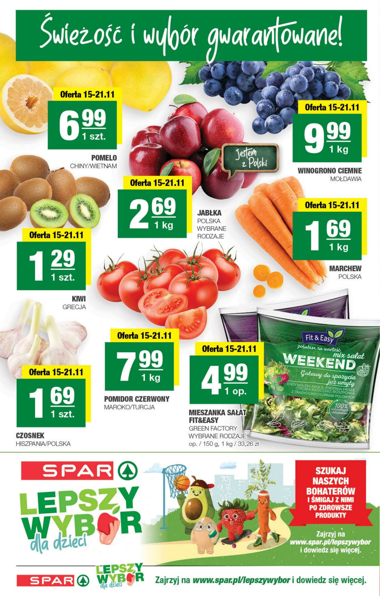 Gazetka Spar 15.11.2023 - 26.11.2023