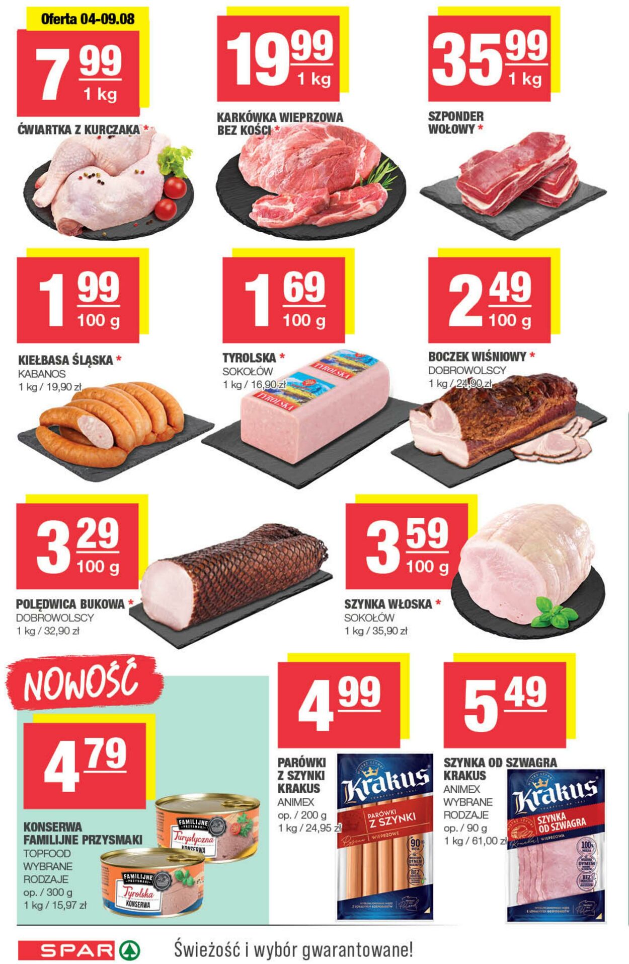 Gazetka Eurospar 30.07.2025 - 10.08.2025