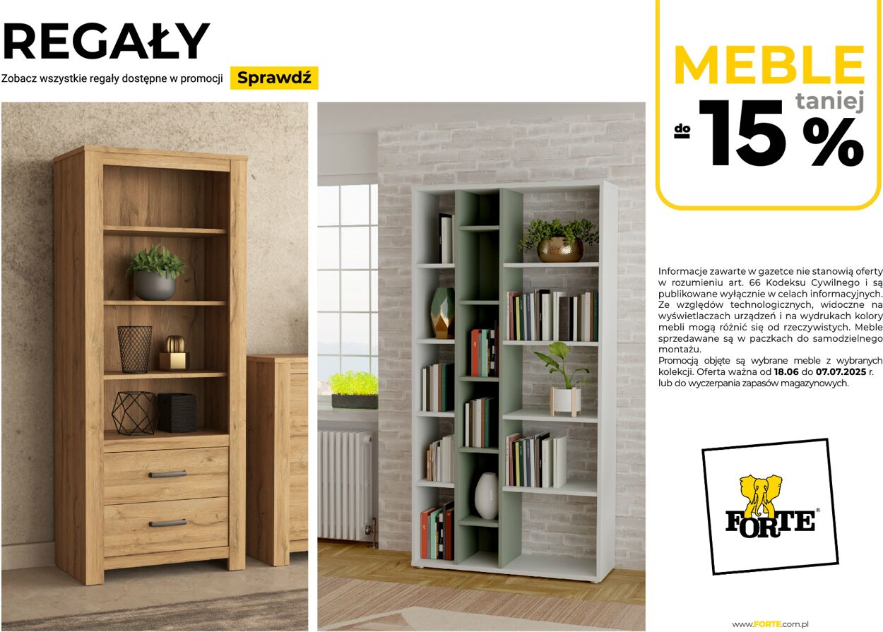 Gazetka Forte 18.06.2025 - 07.07.2025