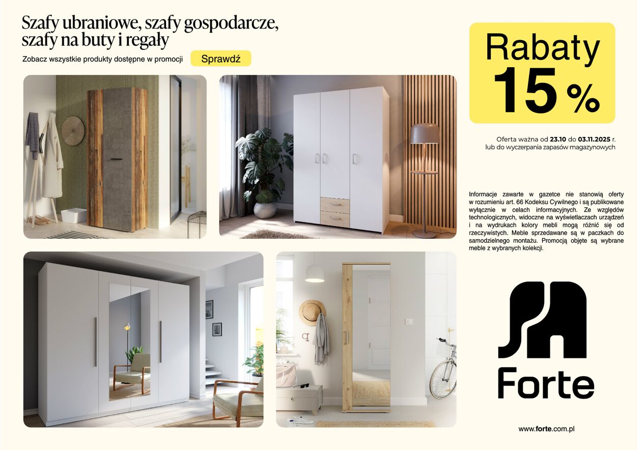 Gazetka Forte 19.09.2025 - 19.12.2025