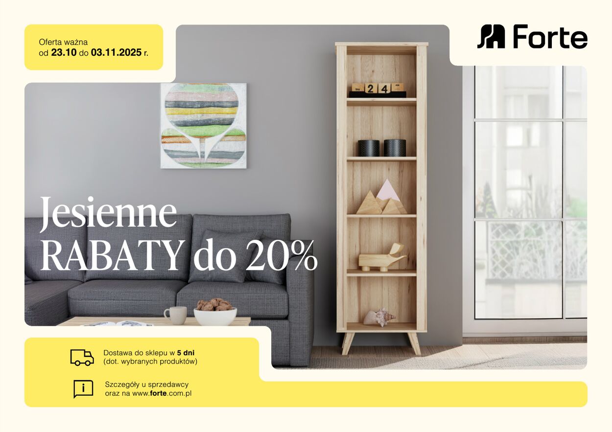 Gazetka Forte 19.09.2025 - 19.12.2025