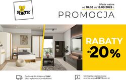 Gazetka Forte 18.08.2025 - 15.09.2025