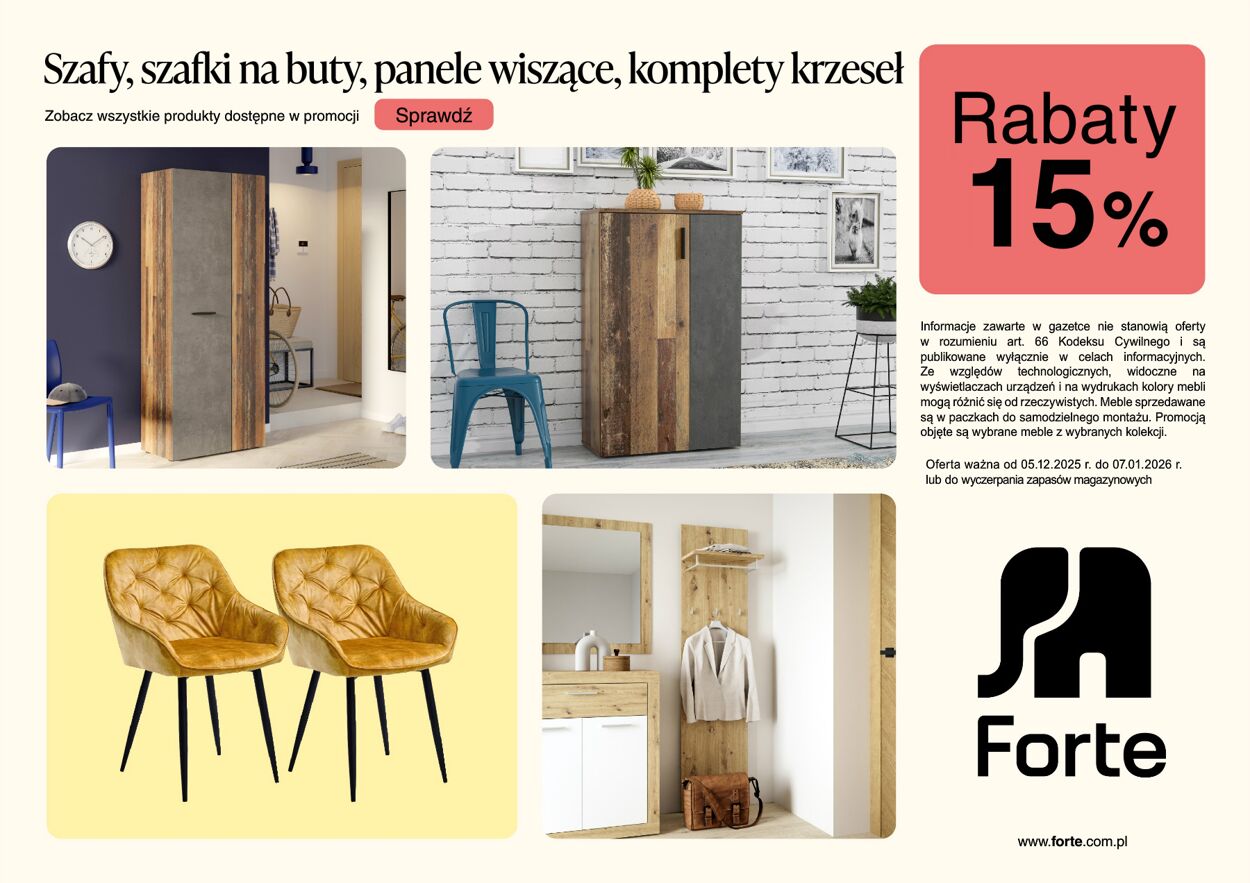 Gazetka Forte 08.12.2025 - 28.12.2025