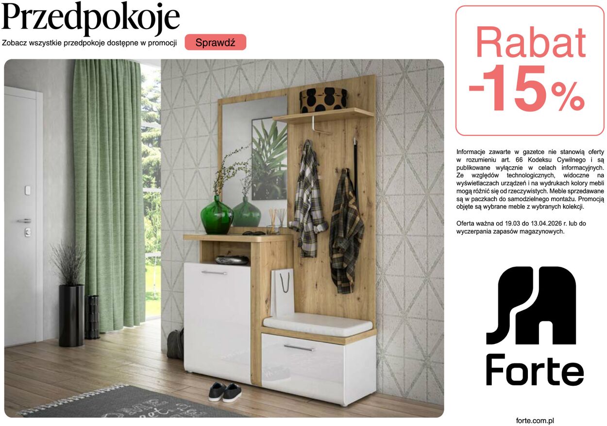 Gazetka Forte 18.03.2026 - 26.03.2026