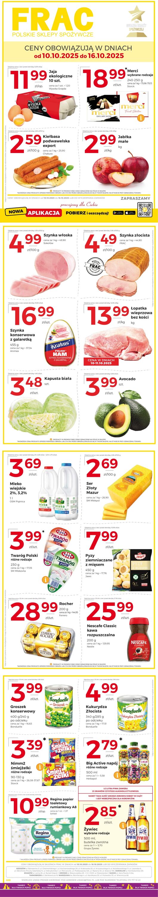 Gazetka Frac 10.10.2025 - 16.10.2025
