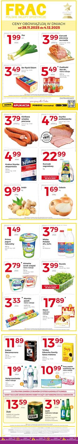 Gazetka Frac 28.11.2025 - 04.12.2025