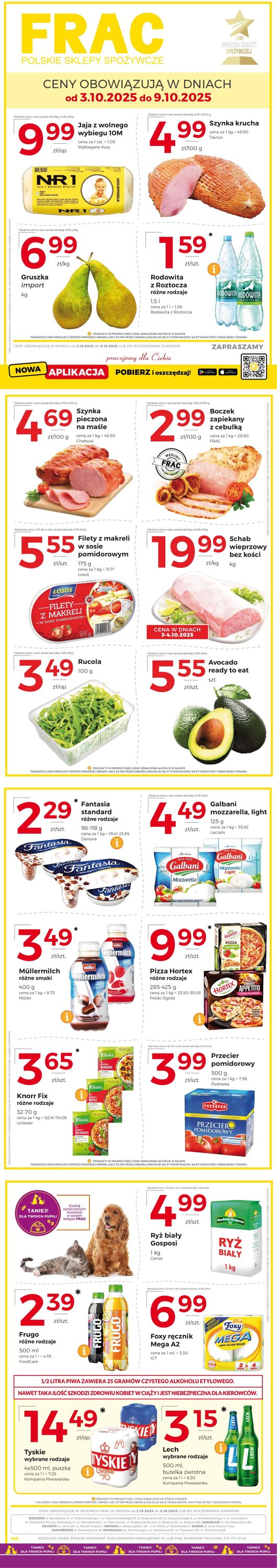 Gazetka Frac 03.10.2025 - 09.10.2025
