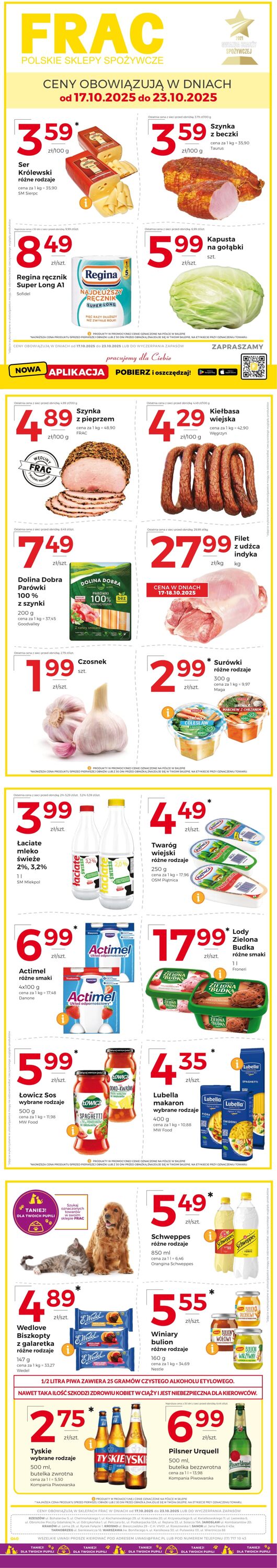 Gazetka Frac 17.10.2025 - 23.10.2025