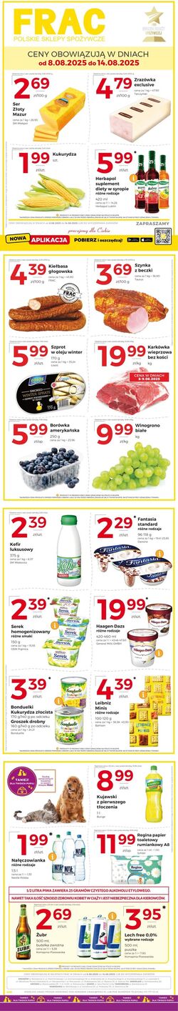 Gazetka Frac 08.08.2025 - 14.08.2025