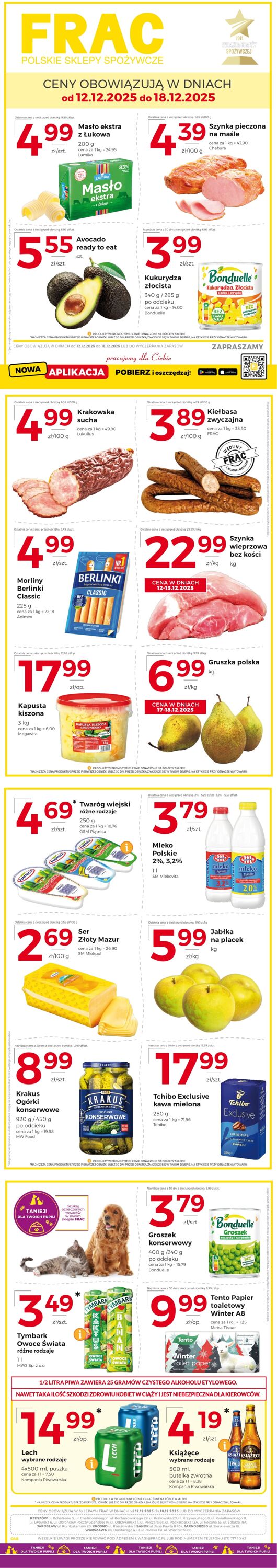 Gazetka Frac 12.12.2025 - 18.12.2025