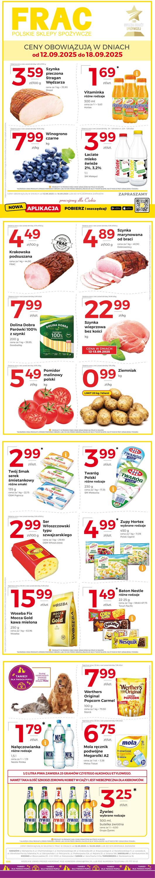 Gazetka Frac 12.09.2025 - 17.09.2025