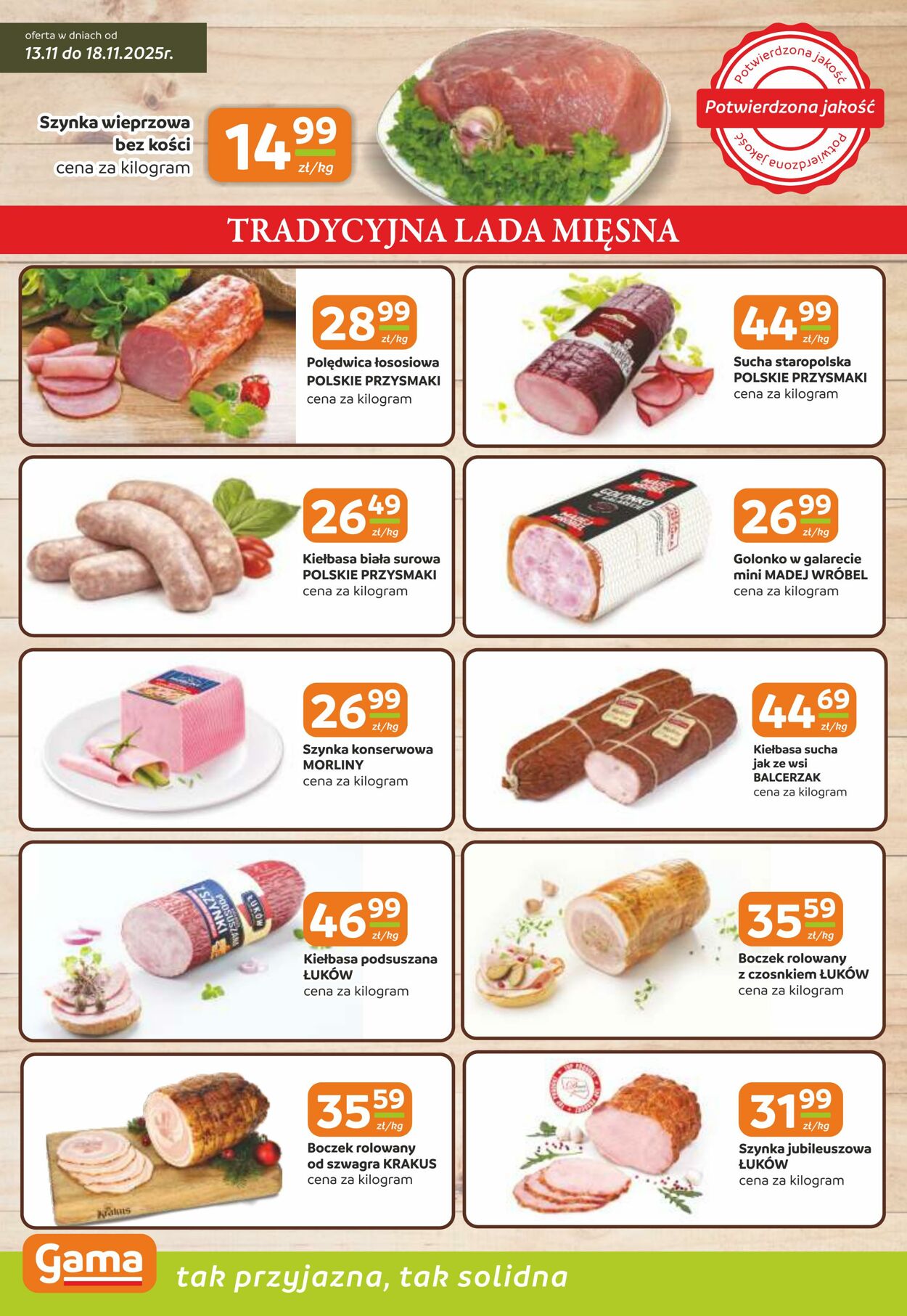 Gazetka Gama 13.11.2025 - 25.11.2025