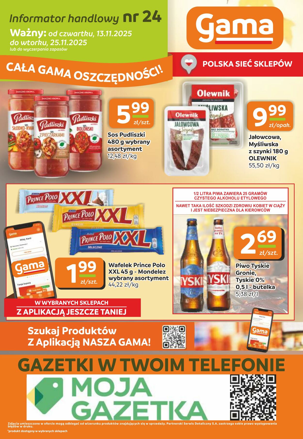 Gazetka Gama 13.11.2025 - 25.11.2025