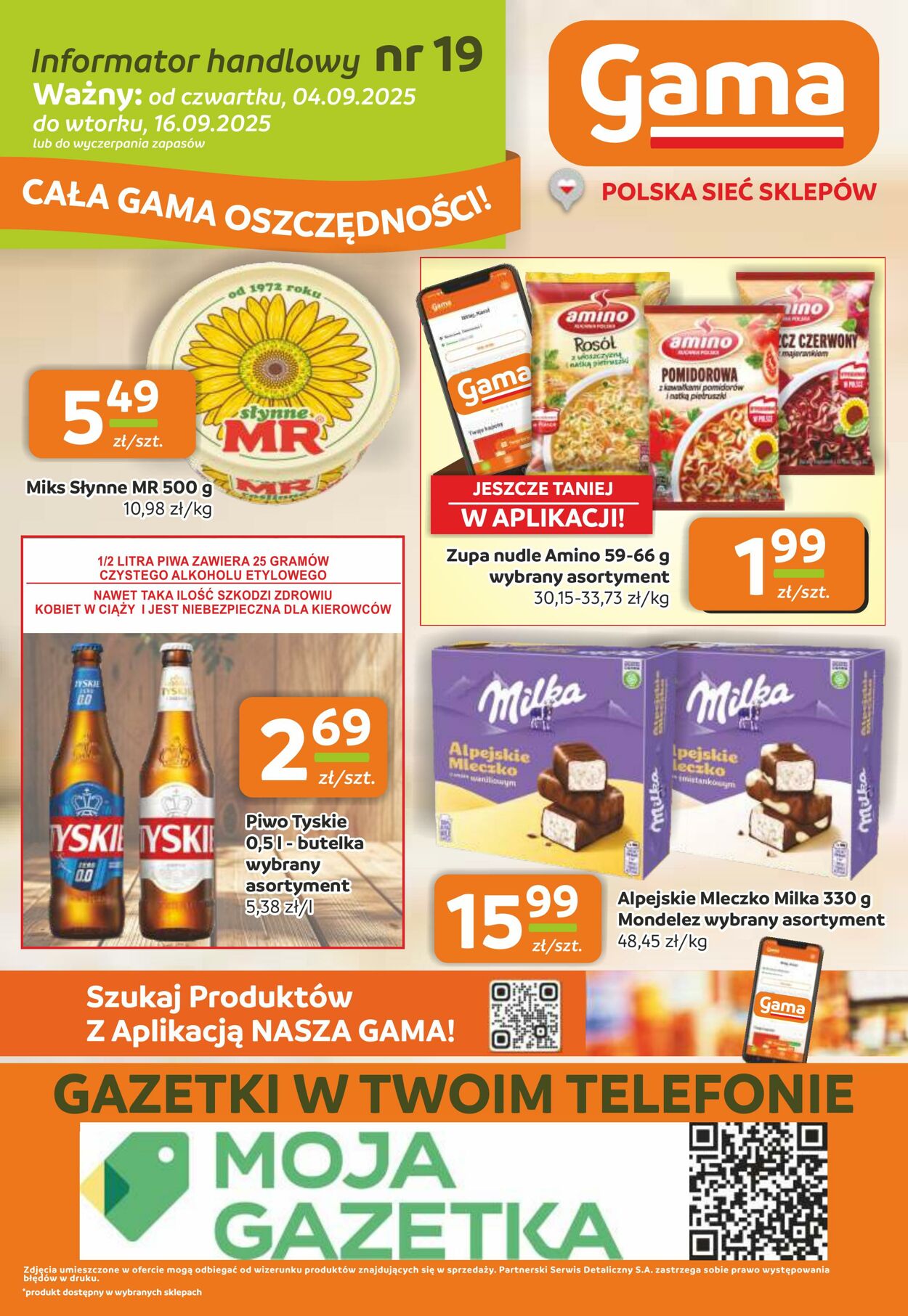 Gazetka Gama 04.09.2025 - 16.09.2025