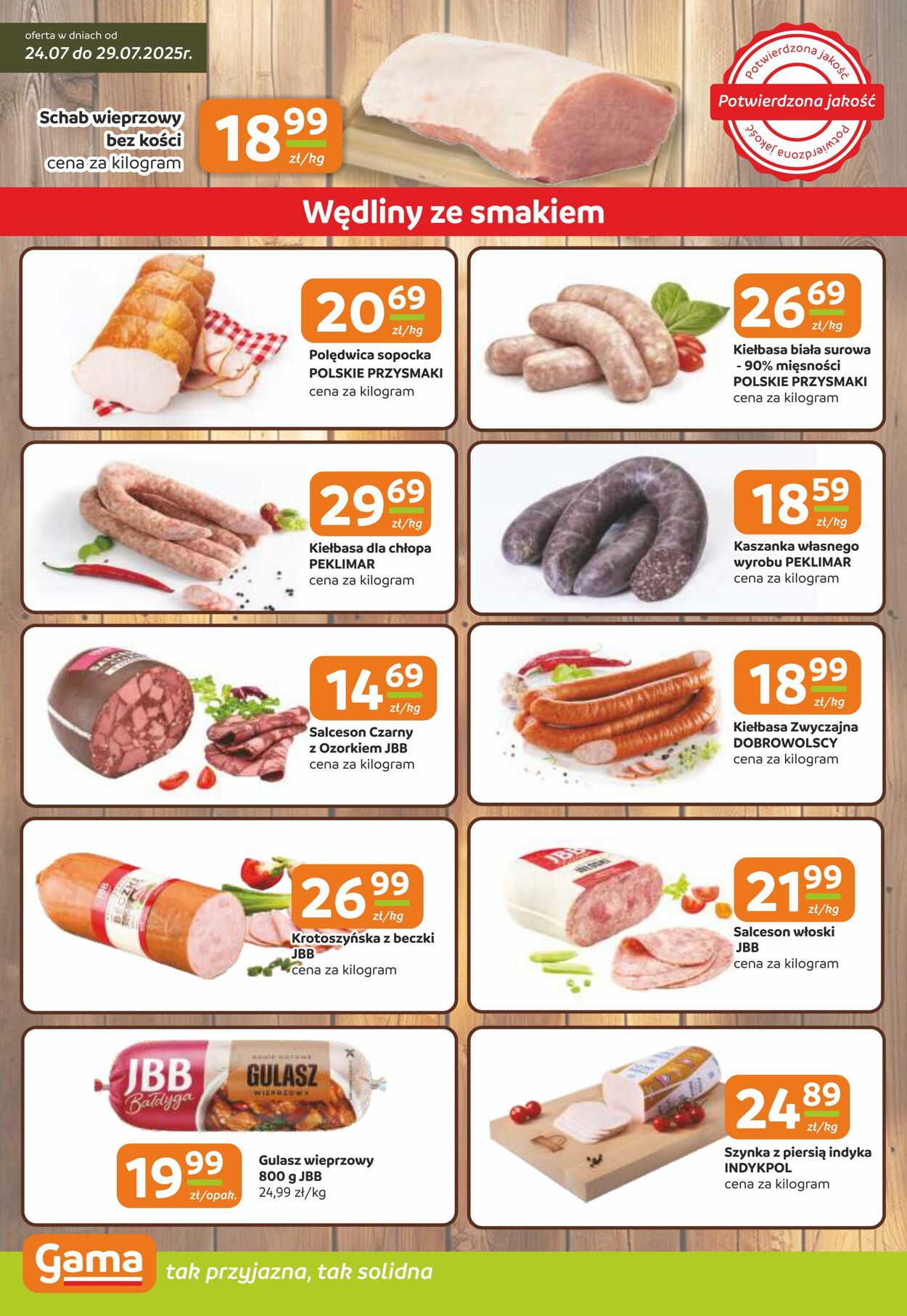 Gazetka Gama 24.07.2025 - 05.08.2025