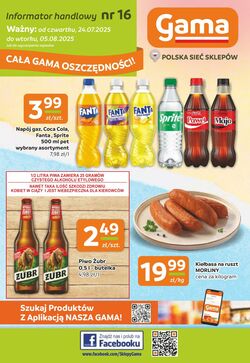 Gazetka Gama 24.07.2025 - 05.08.2025