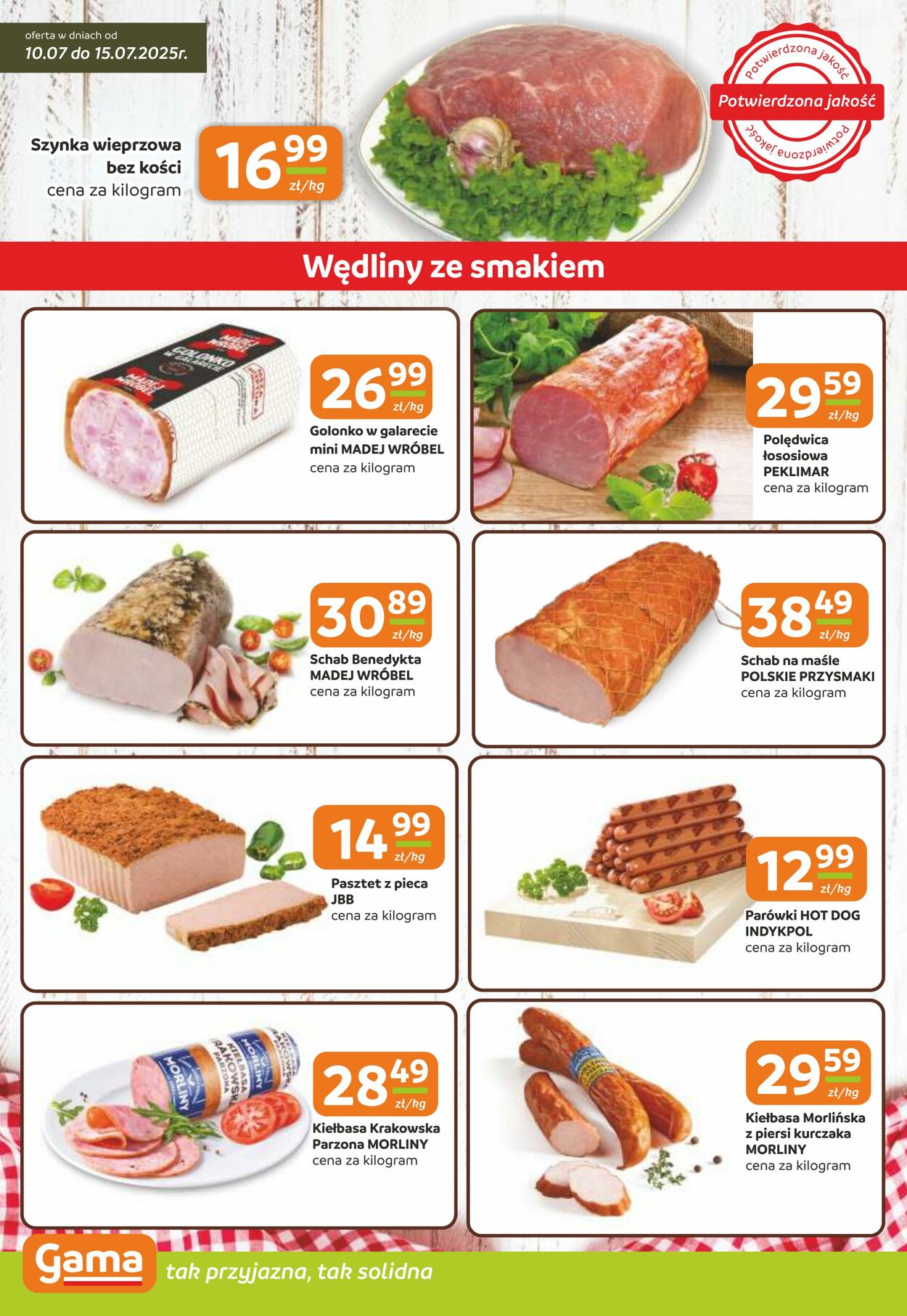 Gazetka Gama 10.07.2025 - 22.07.2025