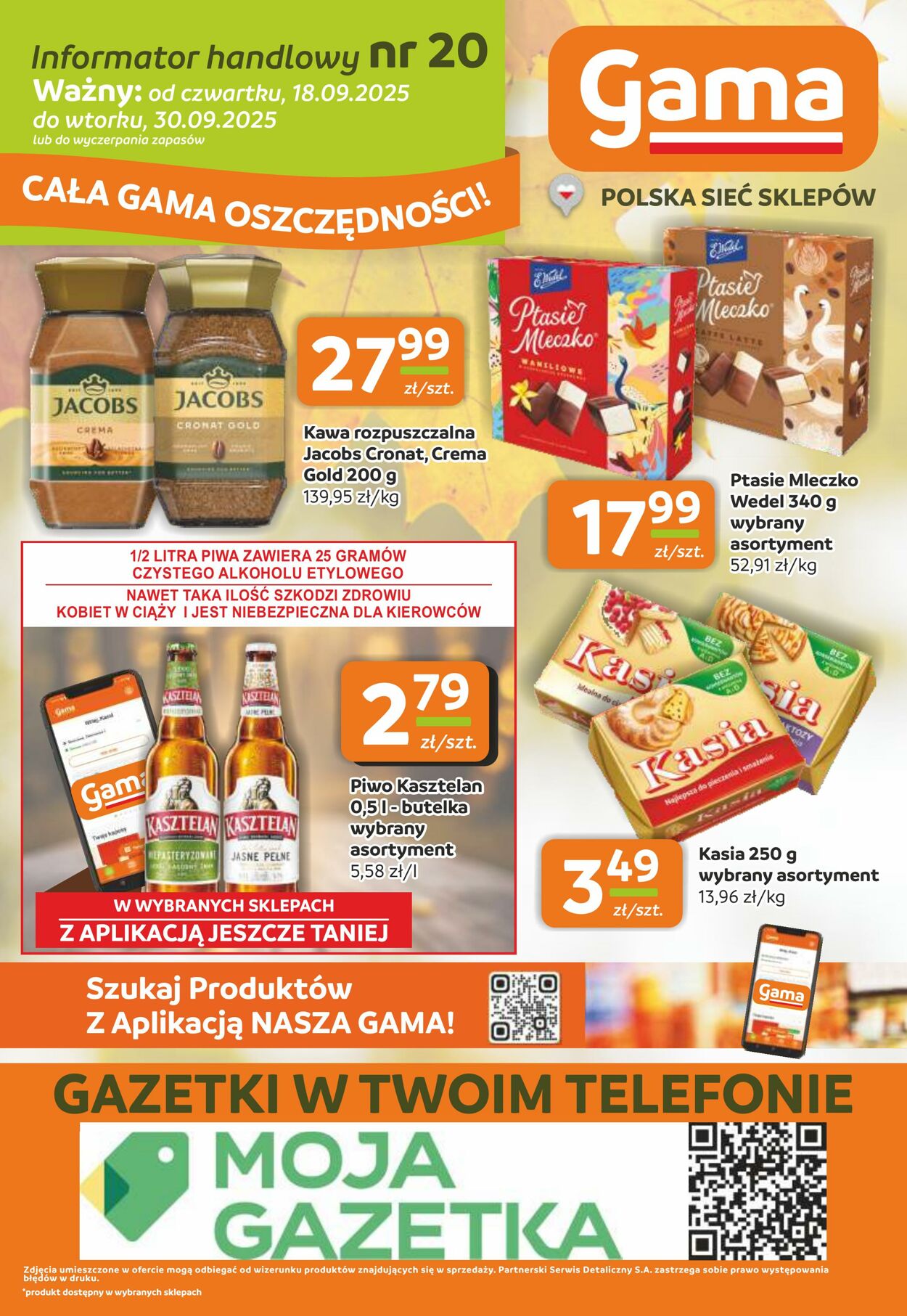 Gazetka Gama 18.09.2025 - 30.09.2025