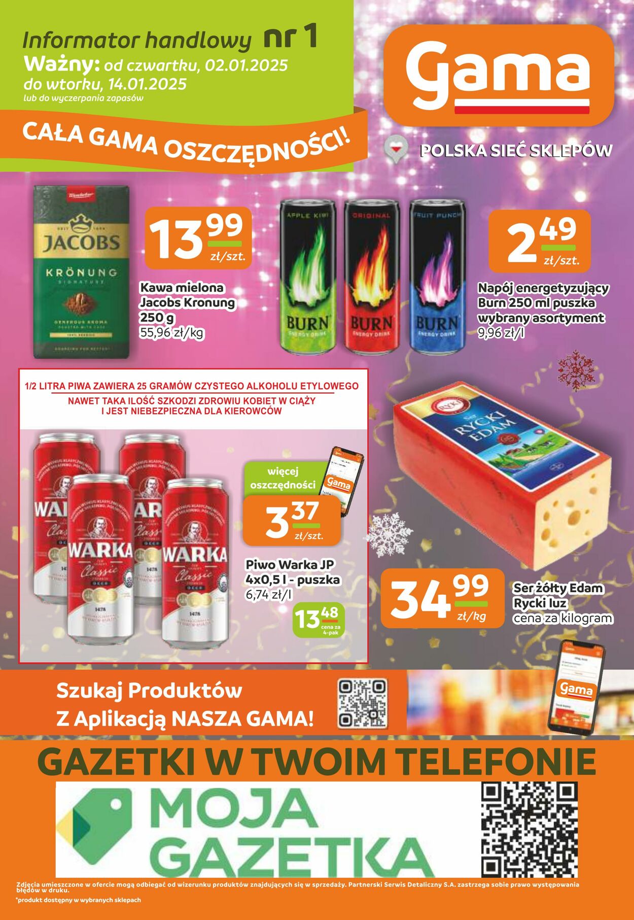 Gazetka Gama 02.01.2025 - 14.01.2025