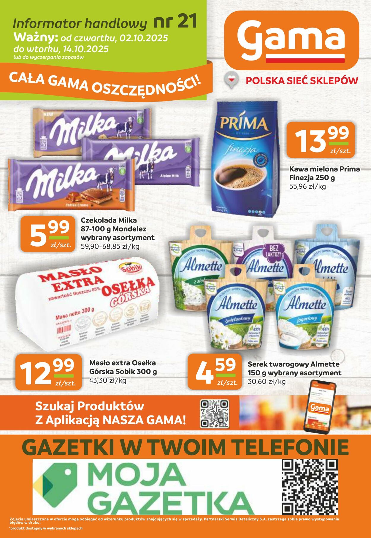 Gazetka Gama 02.10.2025 - 14.10.2025