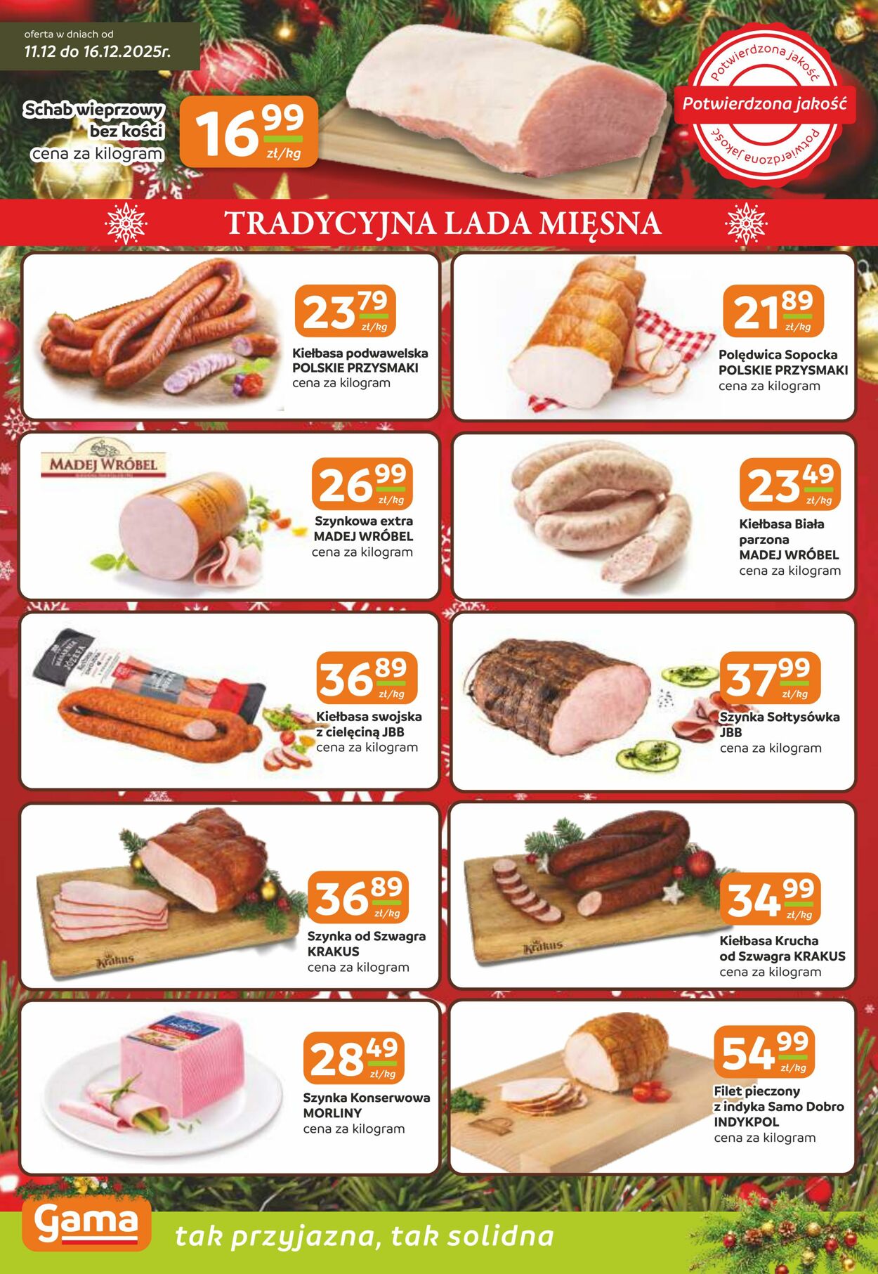 Gazetka Gama 11.12.2025 - 23.12.2025