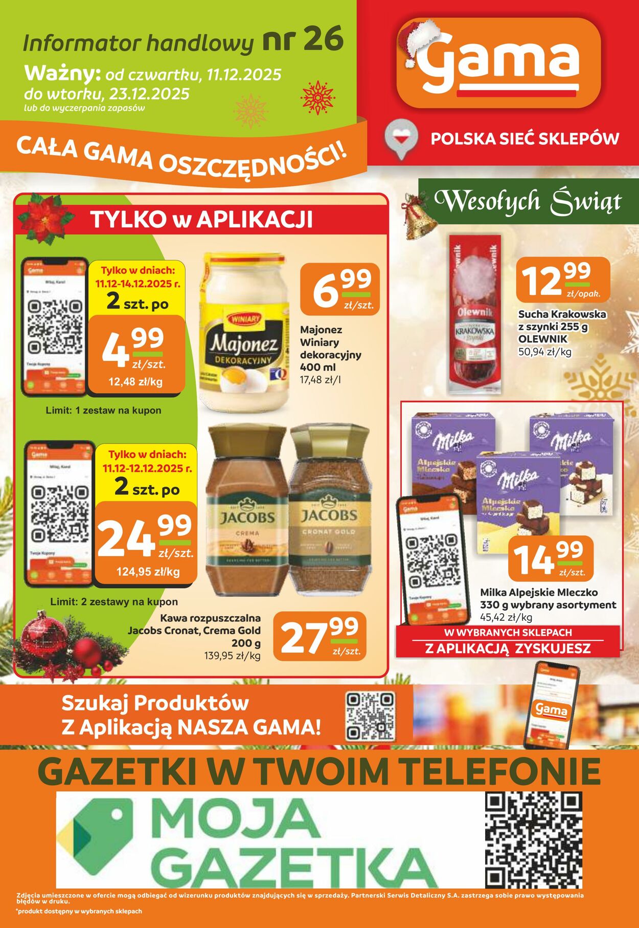 Gazetka Gama 11.12.2025 - 23.12.2025