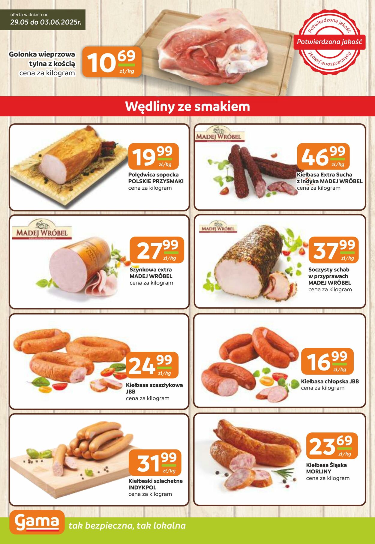 Gazetka Gama 29.05.2025 - 10.06.2025