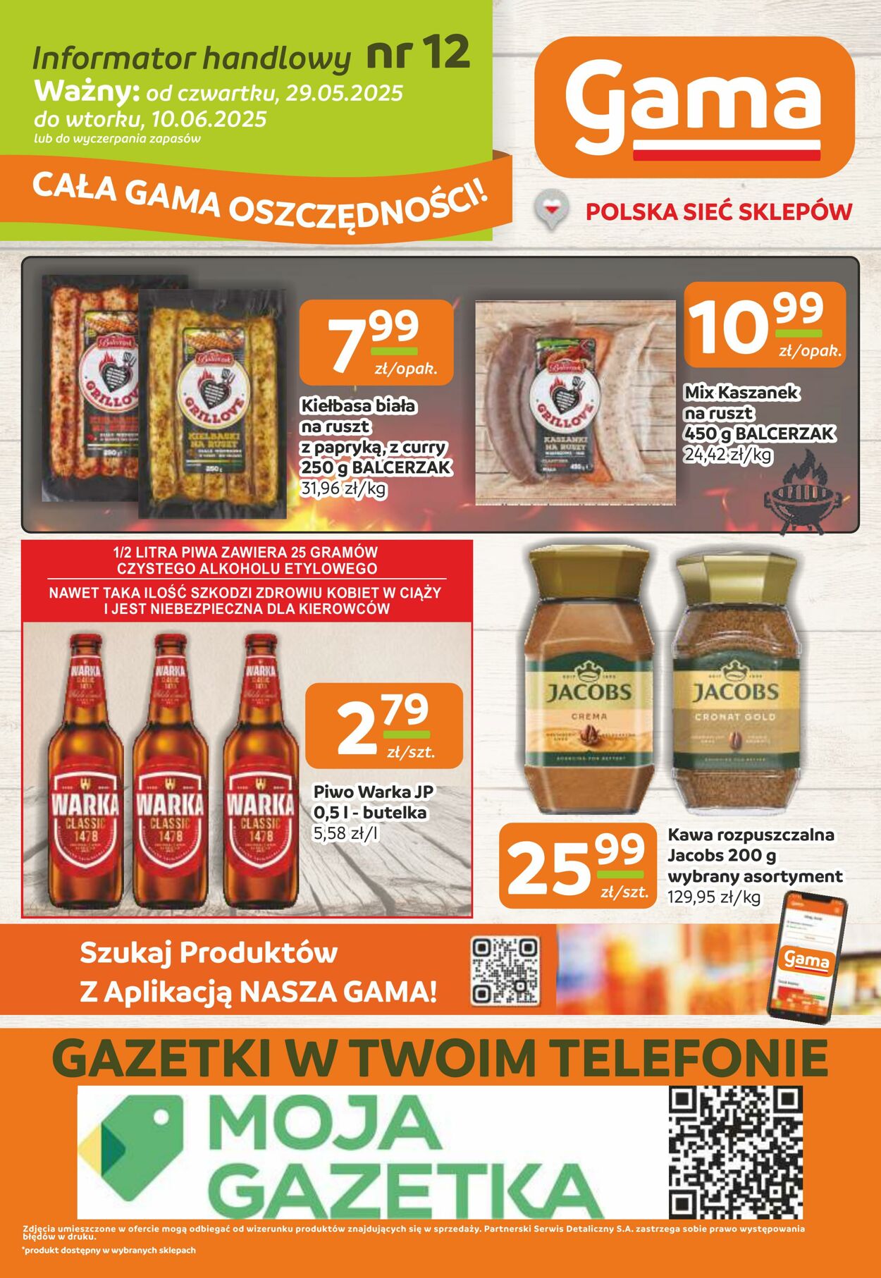 Gazetka Gama 29.05.2025 - 10.06.2025