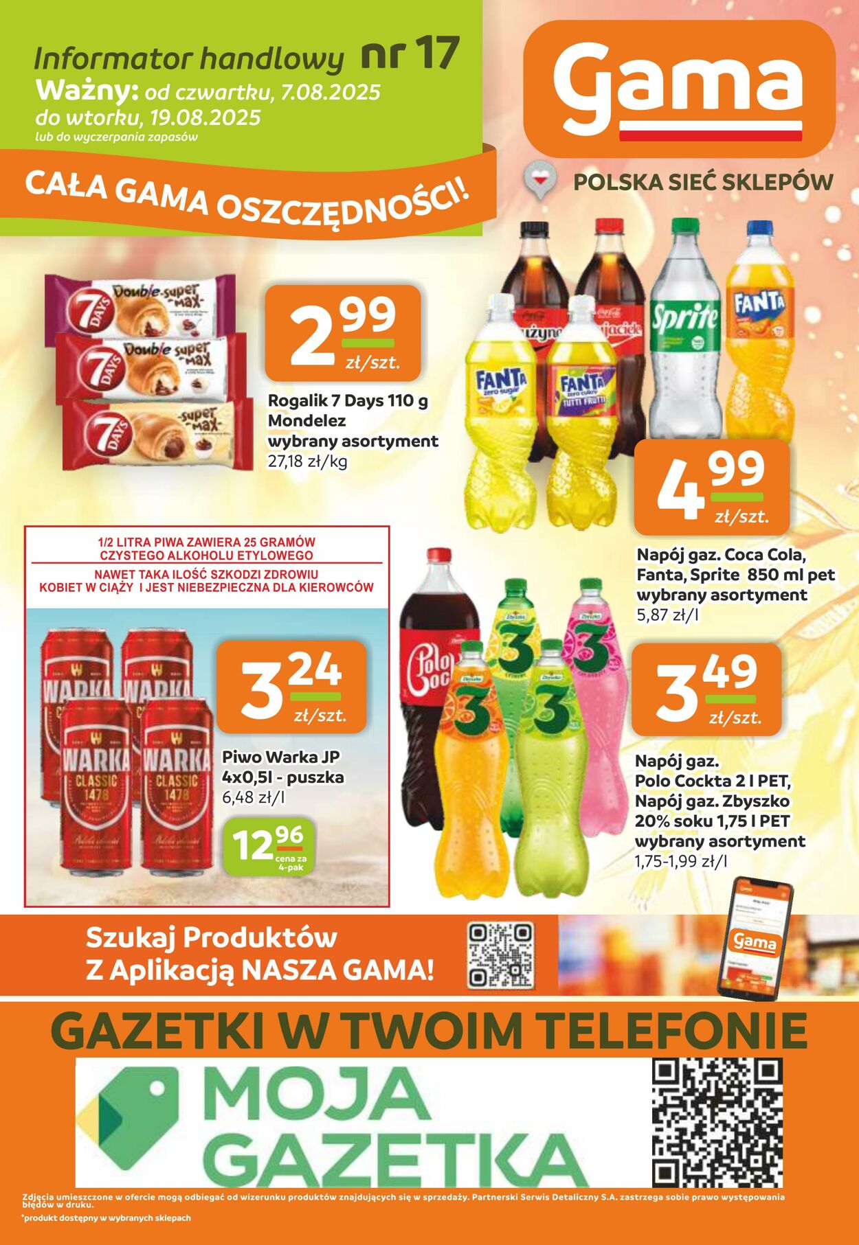 Gazetka Gama 07.08.2025 - 19.08.2025