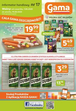 Gazetka Gama 07.08.2025 - 19.08.2025