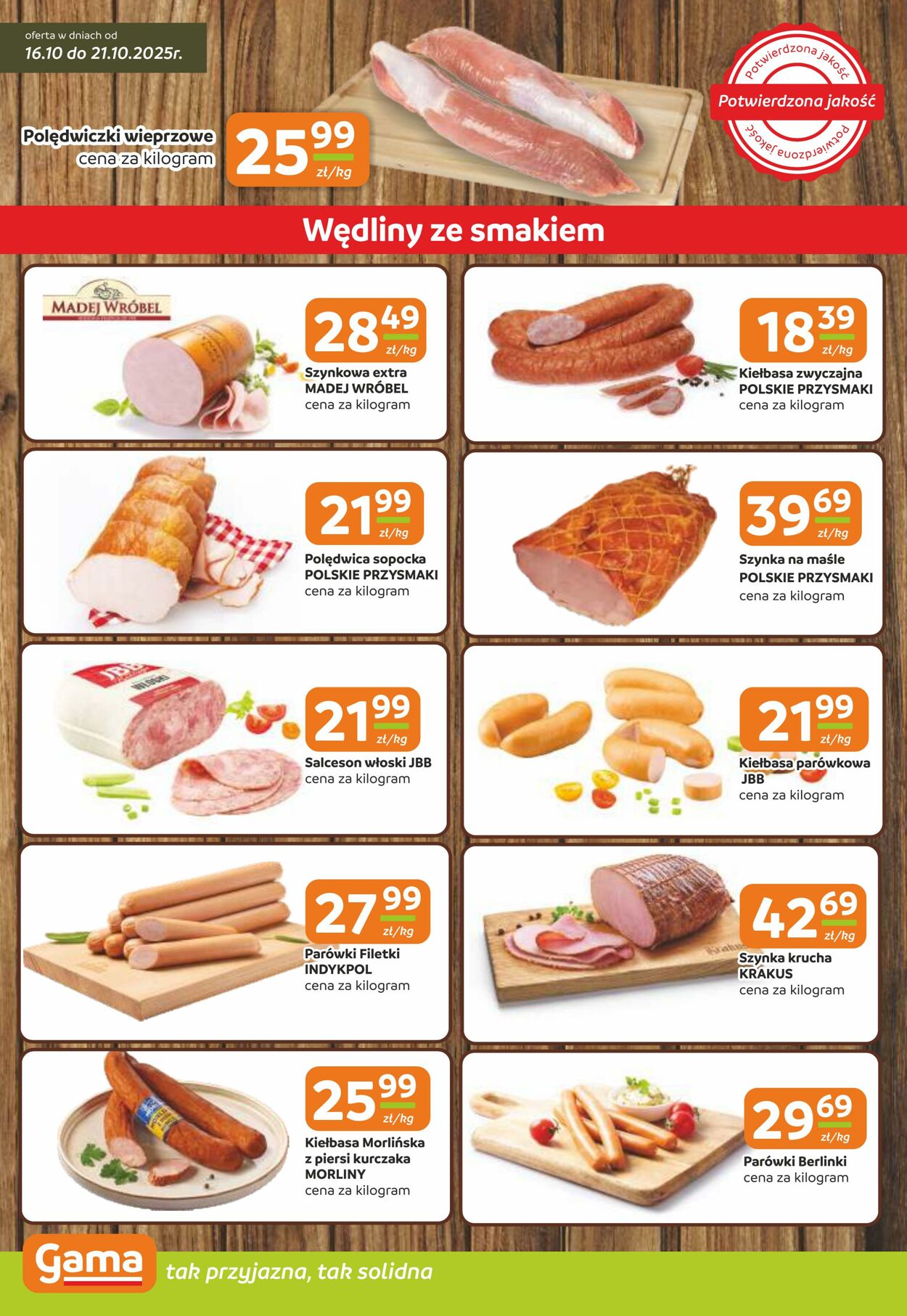 Gazetka Gama 16.10.2025 - 28.10.2025