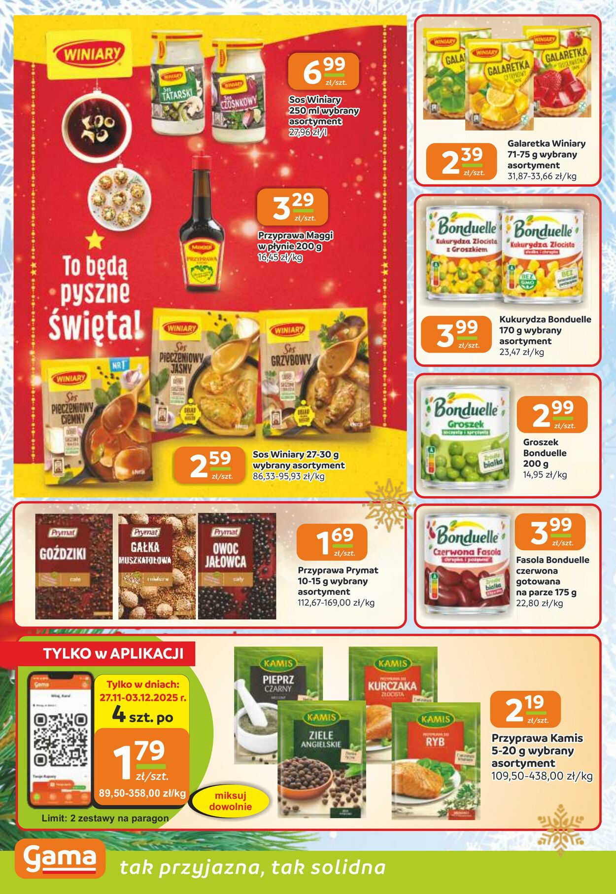 Gazetka Gama 27.11.2025 - 09.12.2025