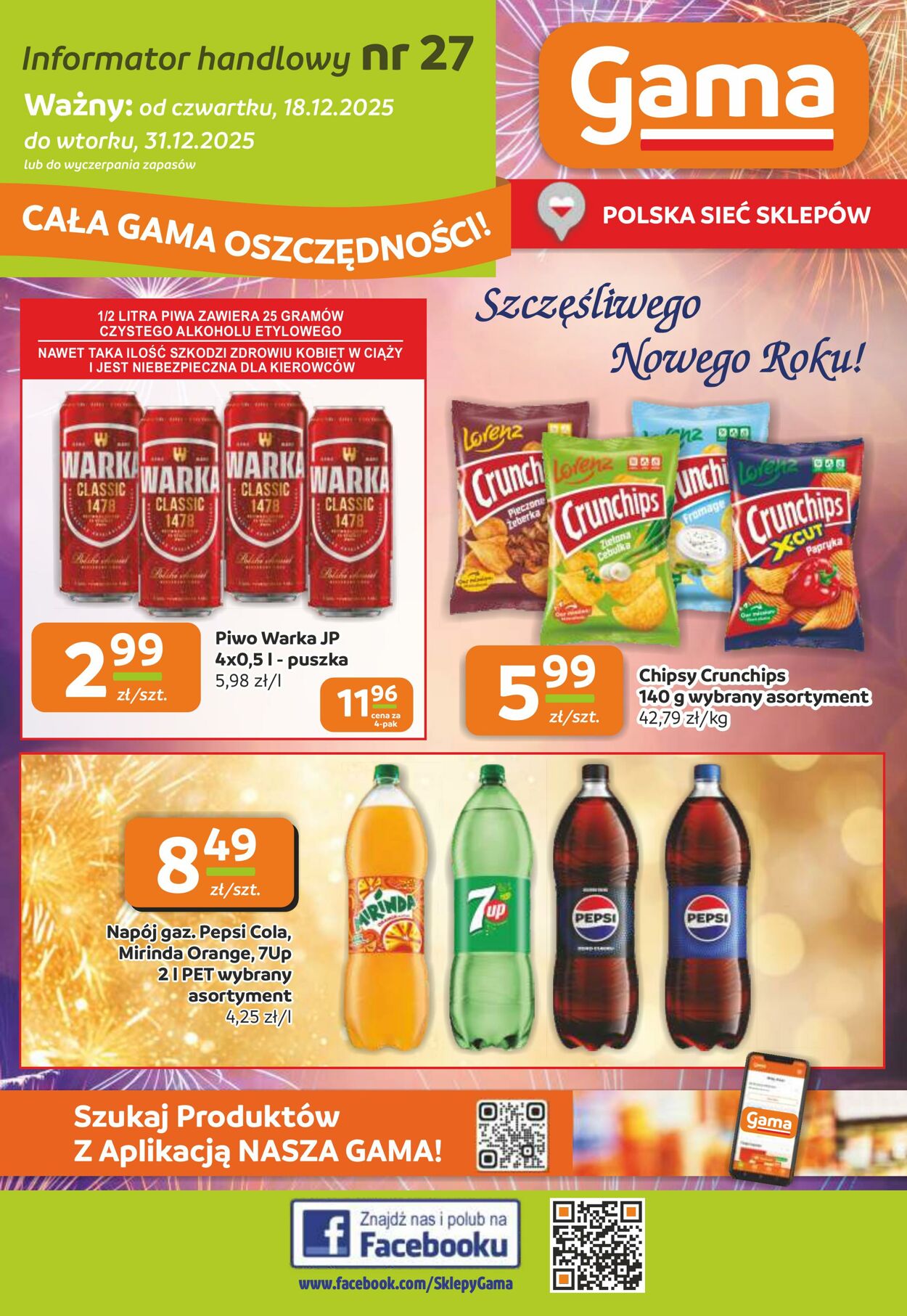 Gazetka Gama 18.12.2025 - 31.12.2025