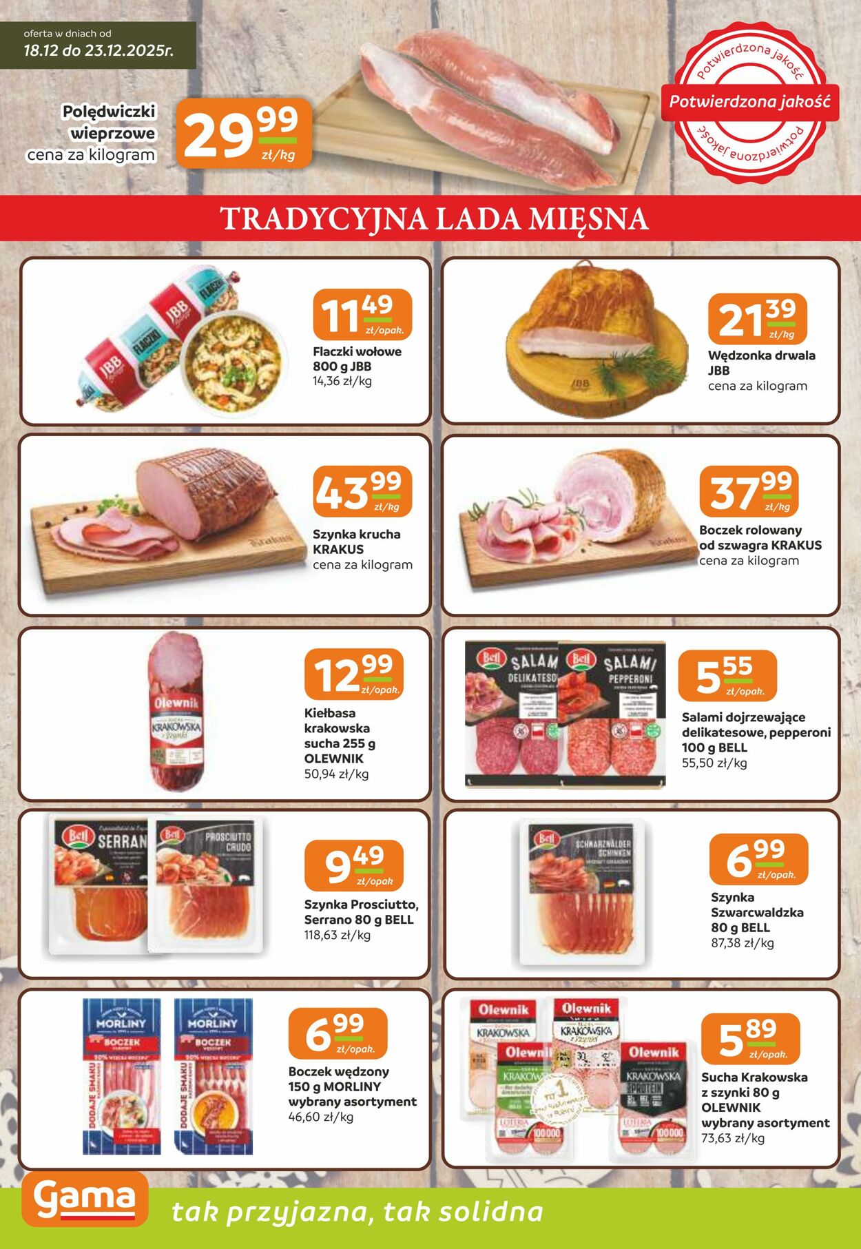 Gazetka Gama 18.12.2025 - 31.12.2025